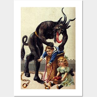 Greetings from Krampus Posters and Art